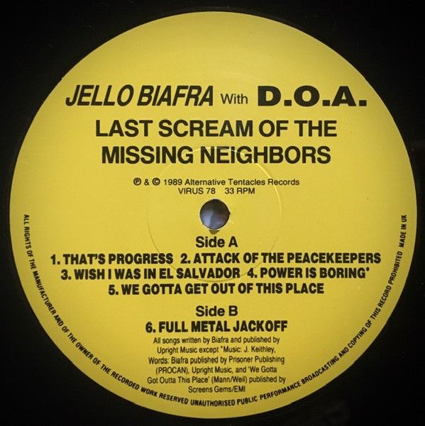 Last Scream Of The Missing Neighbors