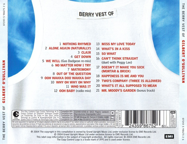9f83f3b71d49d5bd529a7566cbfc2c50c7e7b2f1_0_0.jpeg The Berry Vest Of Gilbert O'Sullivan