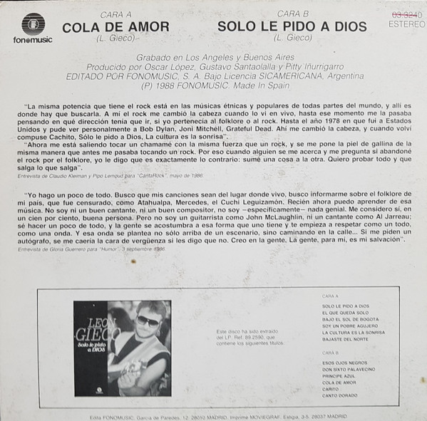 Cola De Amor