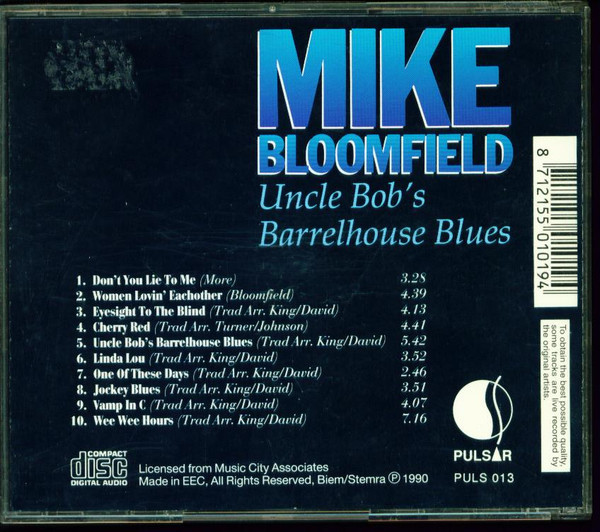 Uncle Bob's Barrelhouse Blues