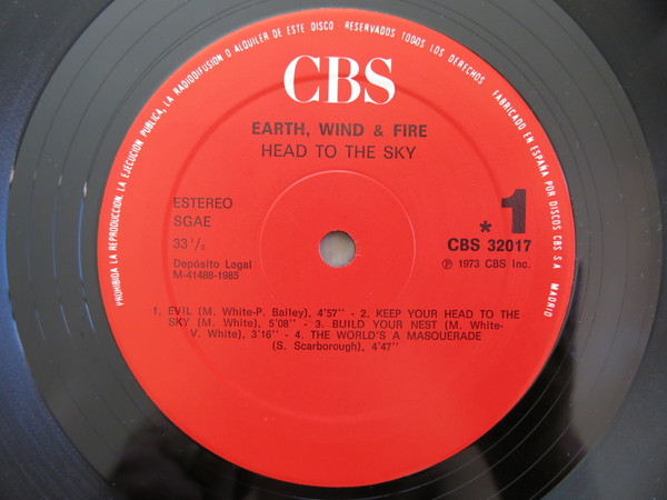 Head To The Sky