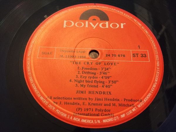 The Cry Of Love
