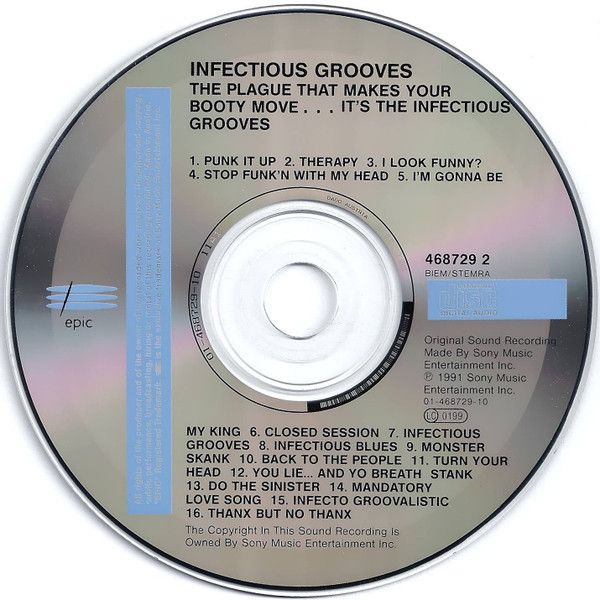 The Plague That Makes Your Booty Move... It's The Infectious Grooves