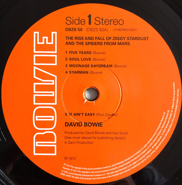 The Rise And Fall Of Ziggy Stardust And The Spiders From Mars