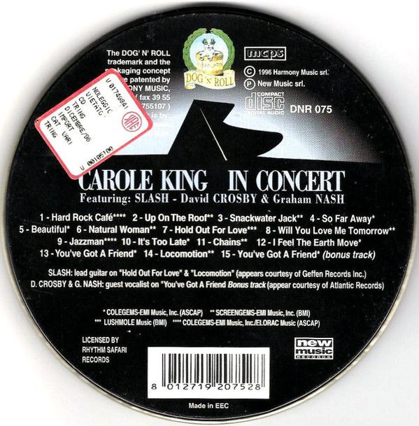 Carole King In Concert