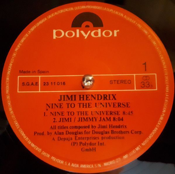 Nine To The Universe
