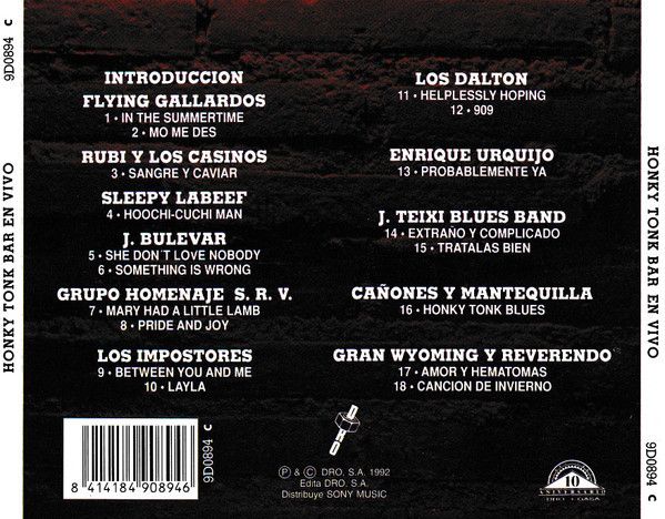 Honky Tonk Bar En Vivo