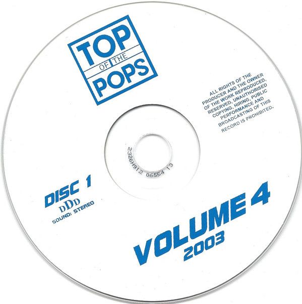 Top Of The Pops Volume 4 2003