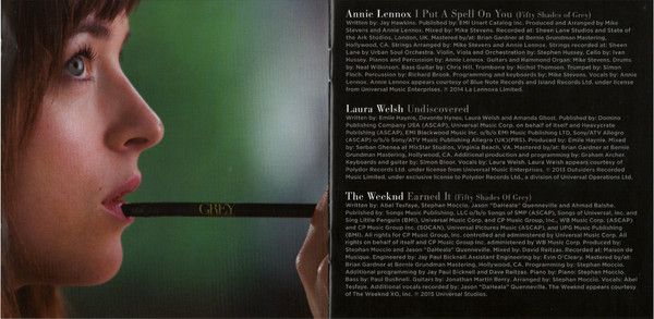 Fifty Shades Of Grey (Original Motion Picture Soundtrack)