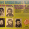 Two Greens Make A Blues