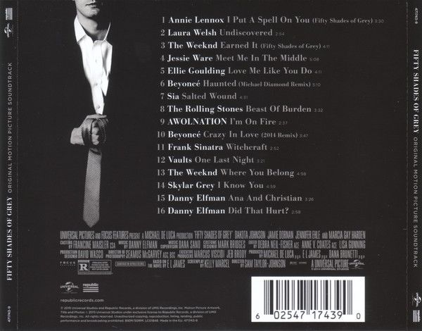 Fifty Shades Of Grey (Original Motion Picture Soundtrack)