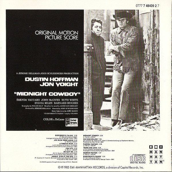 30d5d5ce615c1536d5546c6ff026c6516630a26d_0_0.jpeg Midnight Cowboy - Original Motion Picture Soundtrack