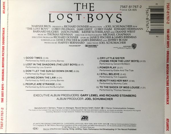 The Lost Boys (Original Motion Picture Soundtrack)