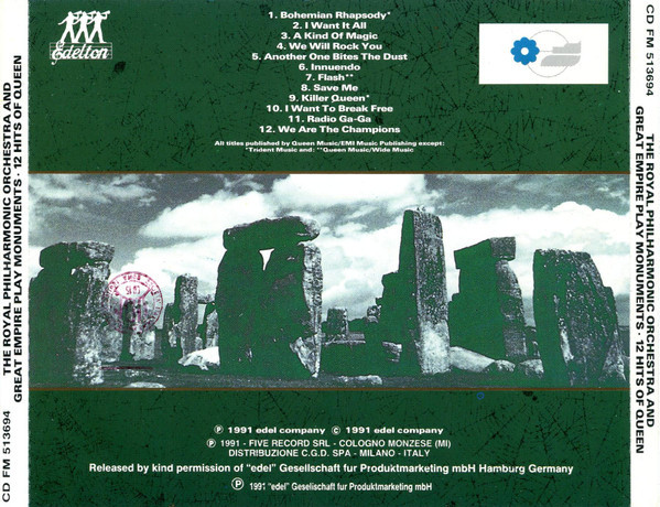 Play Monuments - 12 Hits Of Queen