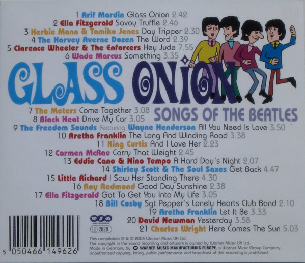 Glass Onion (Songs Of The Beatles From The Atlantic & Warner Jazz Vaults)
