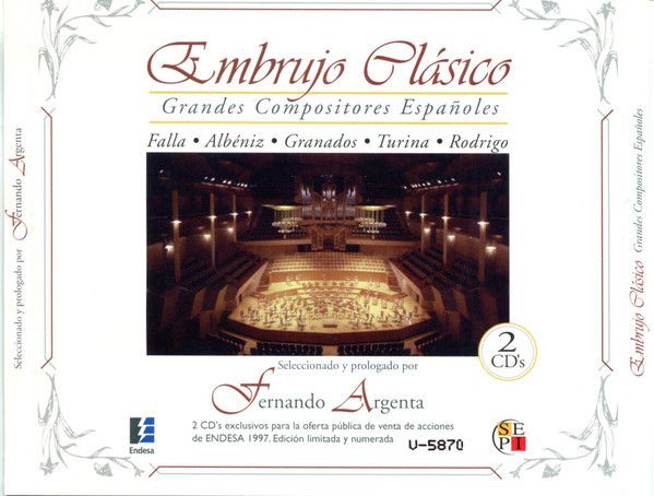5f3787c3501d76d533bd3994377f08ff94472374_0_0.jpeg Embrujo Clásico. Grandes Compositores Españoles