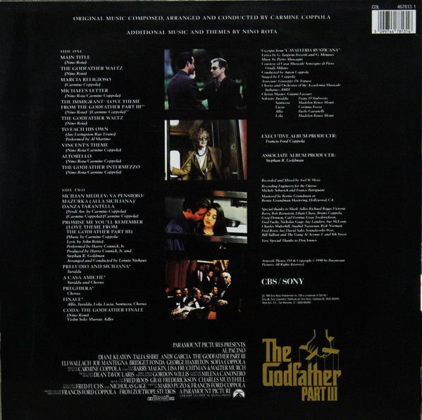 The Godfather Part III (Music From The Original Motion Picture Soundtrack)