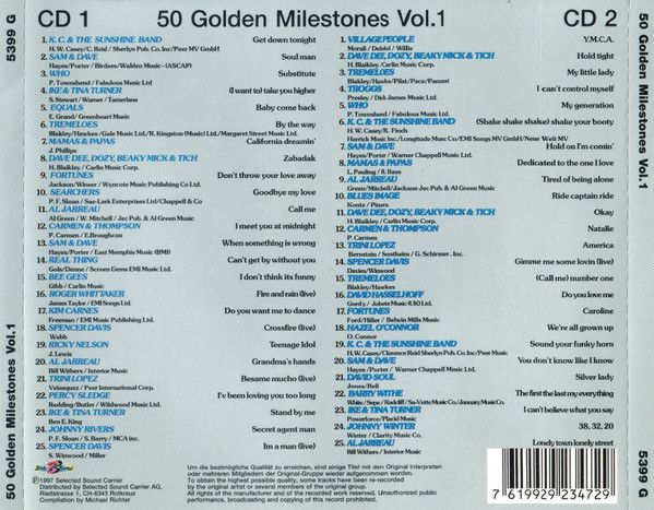 50 Golden Milestones Vol.1