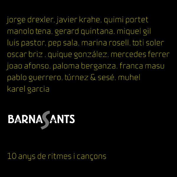 707e27ba241804a19ad2e9ef276a2bf556db4a01_0_0.jpeg Barna Sants. 10 Anys De Ritmes I Cançons
