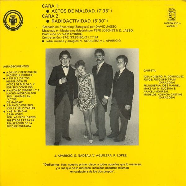 Actos De Maldad /  Radioactividad