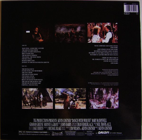 Dances With Wolves (Original Motion Picture Soundtrack)