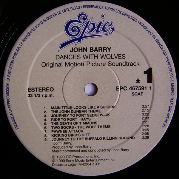 Dances With Wolves (Original Motion Picture Soundtrack)