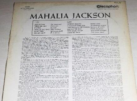 Mahalia Jackson