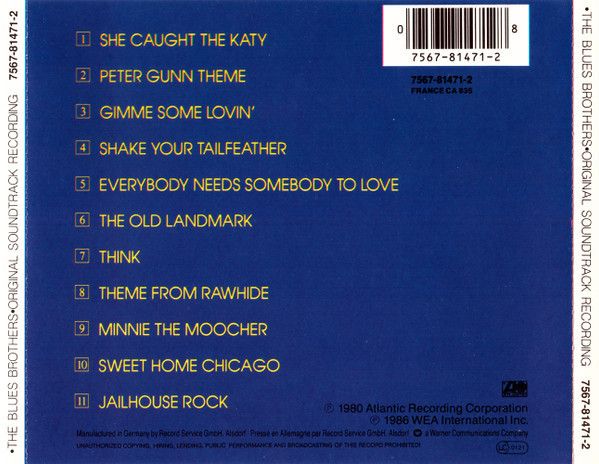 The Blues Brothers (Original Soundtrack Recording)