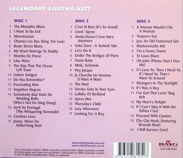 Legendary Eartha Kitt