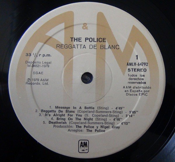 Reggatta De Blanc