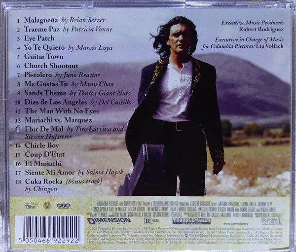 9ea83046377066924af8551a7b78c3b2f0465aeb_0_0.jpeg Once Upon A Time In Mexico (Original Motion Picture Soundtrack)