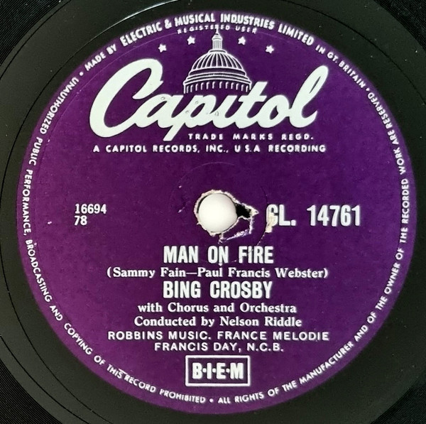 Seven Nights A Week / Man On Fire