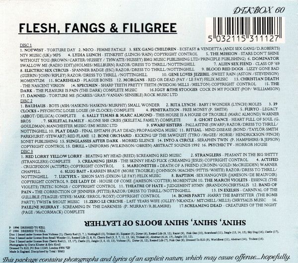 Flesh, Fangs & Filigree