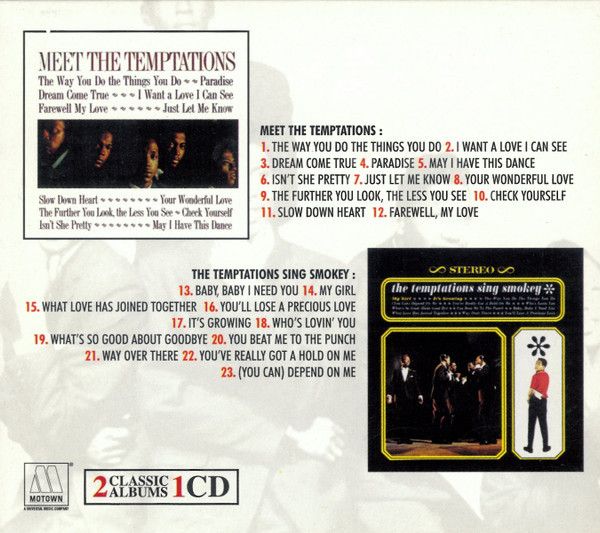Meet The Temptations & The Temptations Sing Smokey