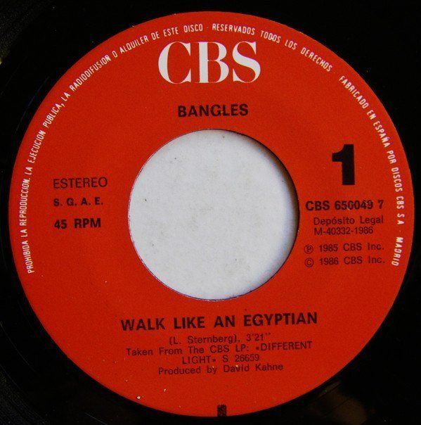 Walk Like An Egyptian