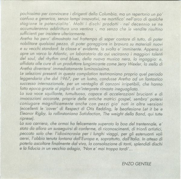 La Regina - Il Meglio Di Aretha Franklin