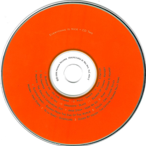Everything Is Nice - The Matador Records 10th Anniversary Anthology