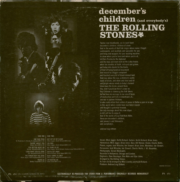 December's Children (And Everybody's)