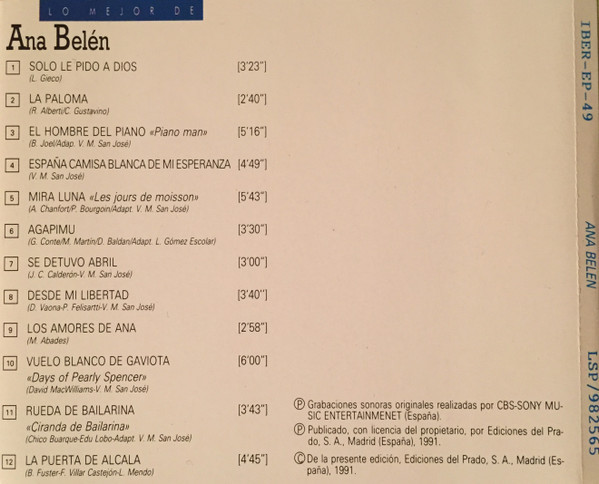 Lo Mejor de Ana Belen