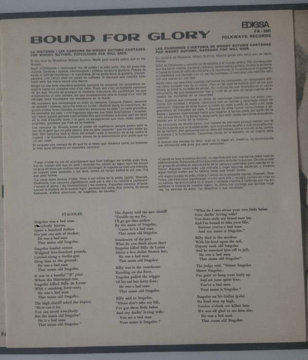 Bound For Glory
