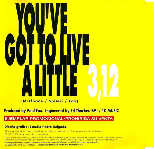 20ee46ba923213b5566ce4f0ee50a83724267756_0_0.jpeg You've Got To Live A Little