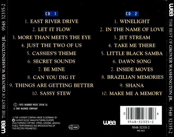 The Best Of Grover Washington Jr.