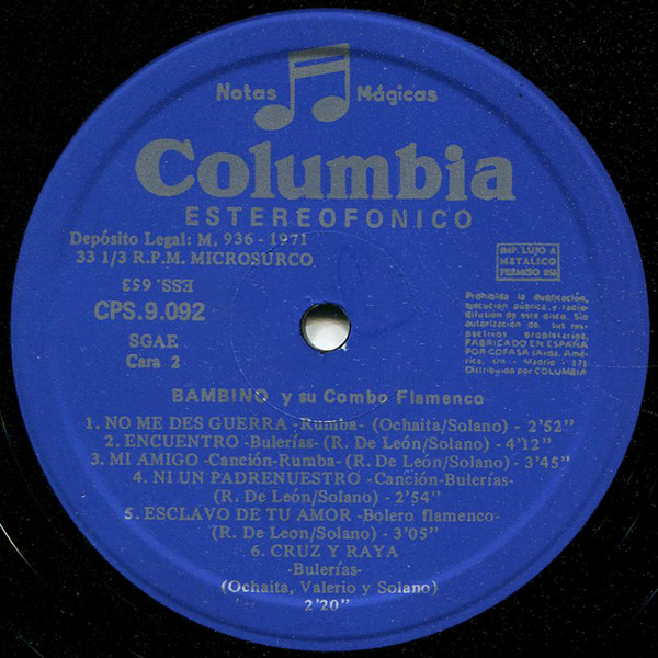 Bambino Y Su Combo Flamenco
