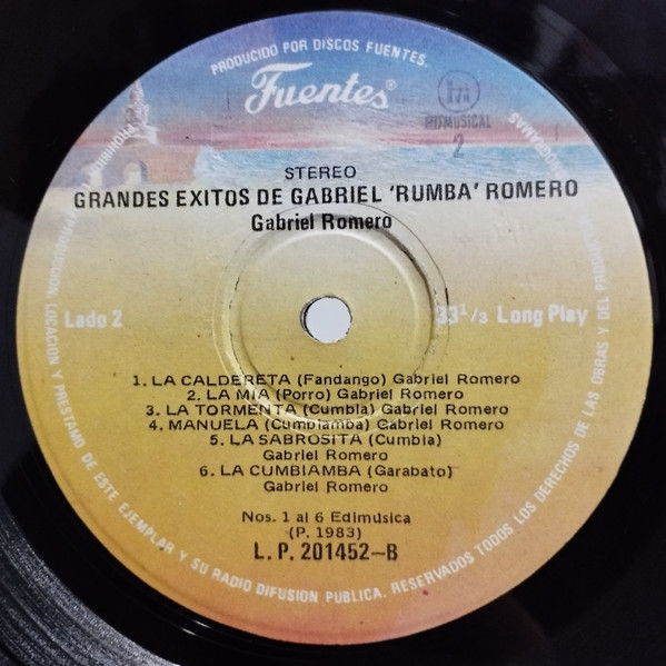 3f1be74e3725a30998e280b60723e629380cda83_0_0.jpeg Grandes Exitos de Gabriel "Rumba" Romero