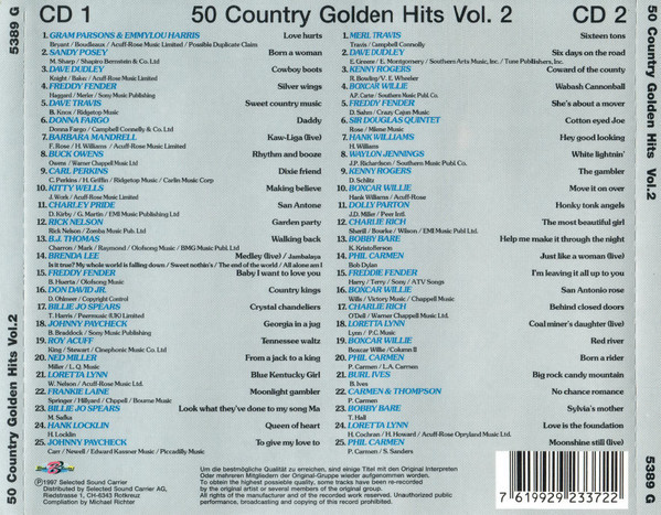 50 Country Golden Hits Vol.2