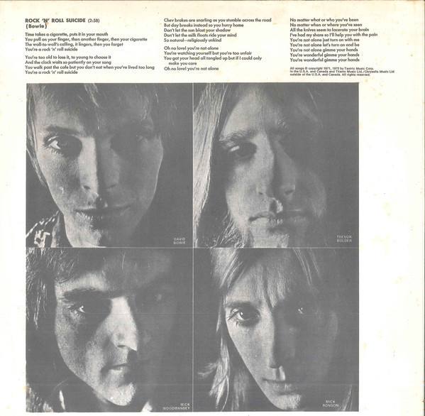 La Ascendencia Y Caida De Ziggy Stardust Y Las Arañas De Marte