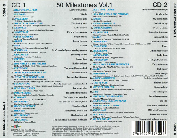 50 Milestones Vol.1