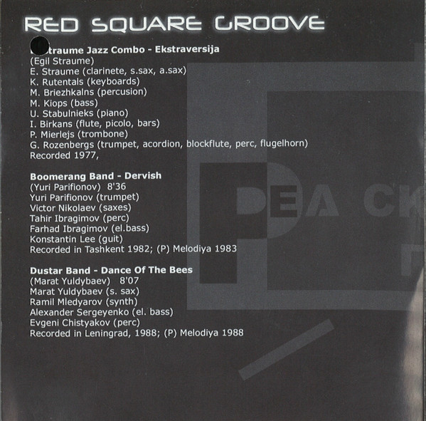Red Square Groove - Rare Jazz / Fusion Gems From Russian Vaults Volume 2