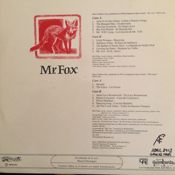 Mr. Fox