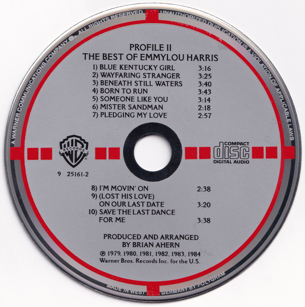 Profile II: The Best Of Emmylou Harris